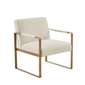 Accent Chair cream-polyester