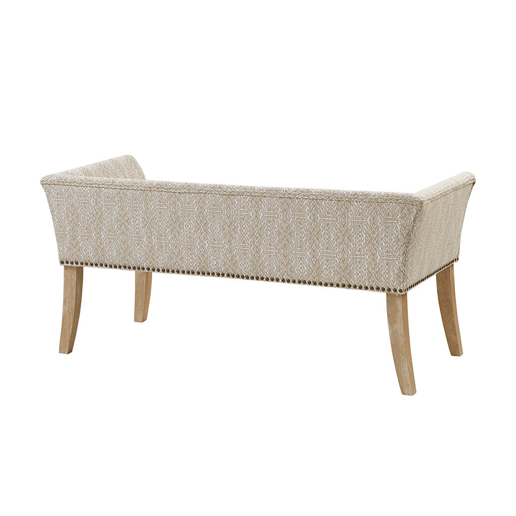 Accent Bench taupe multi-polyester