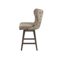 Only support Buyer Hancock Swivel Counter Stool camel-solid wood