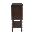 2 Drawer Accent Chest morocco brown-wood