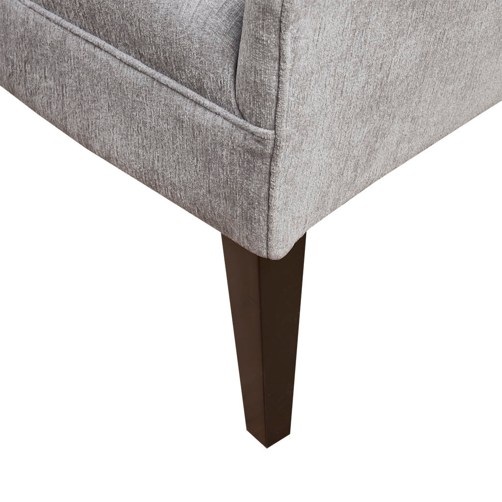 Accent Chair gray-polyester