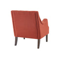Button Tufted Accent Chair spice-polyester