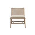 Accent Chair tan+natural-polyester