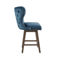 High Wingback Button Tufted Upholstered 27