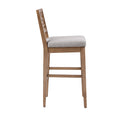 Counter Stool light grey-polyester