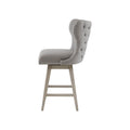 High Wingback Button Tufted Upholstered 27