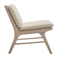 Accent Chair tan+natural-polyester