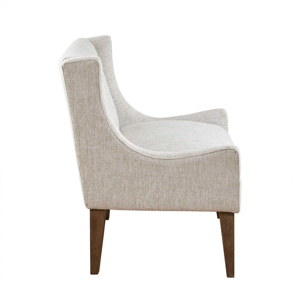 Accent Chair cream-polyester