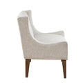 Accent Chair cream-polyester