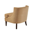 Accent Chair gold-polyester