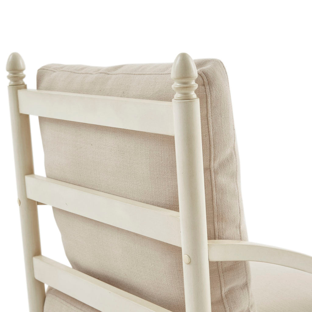 Accent Chair cream-polyester