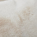 Agnes Luxury Chinchilla Faux Fur Pillow 18 In. x 18 beige-polyester