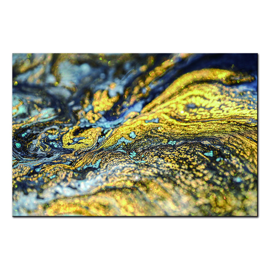 Oppidan Home "Spirited Abyss" 23.6"H x 35.5"W multicolor-acrylic