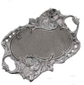 Ambrose Chrome Plated Crystal Embellished Ceramic silver-ceramic