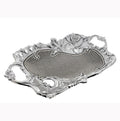 Ambrose Chrome Plated Crystal Embellished Ceramic silver-ceramic