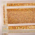 Ambrose Exquisite Small Glass Tray in Gift Box gold-glass