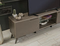 FurnisHome Store Denver Mid Century Modern Tv Stand 2 brown-solid wood