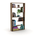 Furnish Home Store Wood Frame Etagere Open Back 6 walnut-solid wood