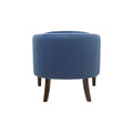 Upholstered Tufted Mid Century Accent Chair