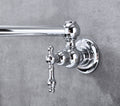 Pot Filler Faucet Wall Mount chrome-brass