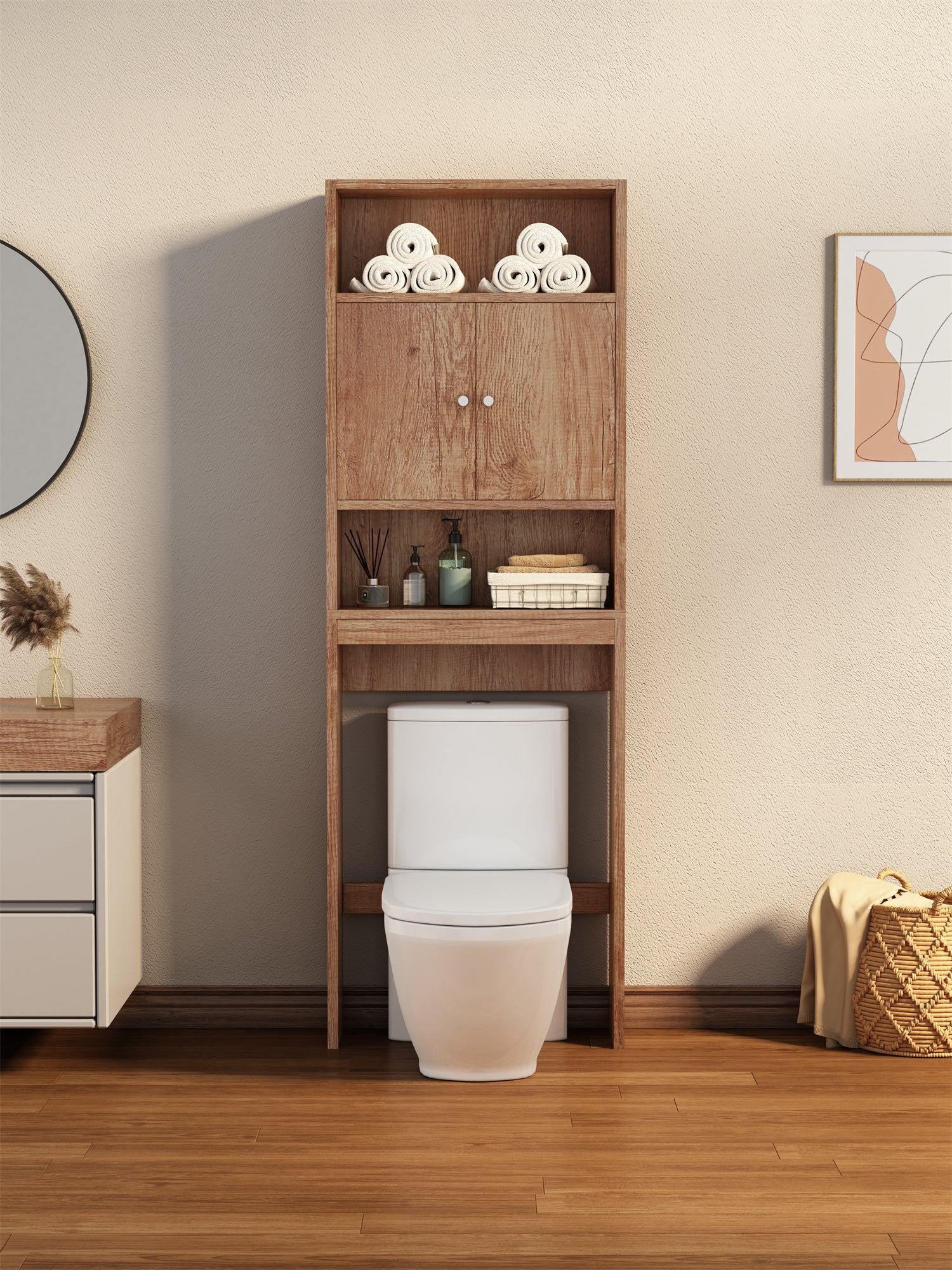 Home Bathroom Shelf Over The Toilet, Bathroom -