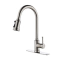 Touch Kitchen Faucet with Pull Down Sprayer brushed nickel-stainless steel