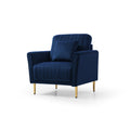 Accent Chair With Ottoman, Single Sofa Chair And