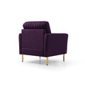 Accent Chair With Ottoman, Modern Tub Arm Chair -