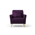 Accent Chair With Ottoman, Modern Tub Arm Chair -