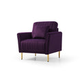 Accent Chair With Ottoman, Modern Tub Arm Chair -