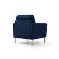 Accent Chair With Ottoman, Single Sofa Chair And