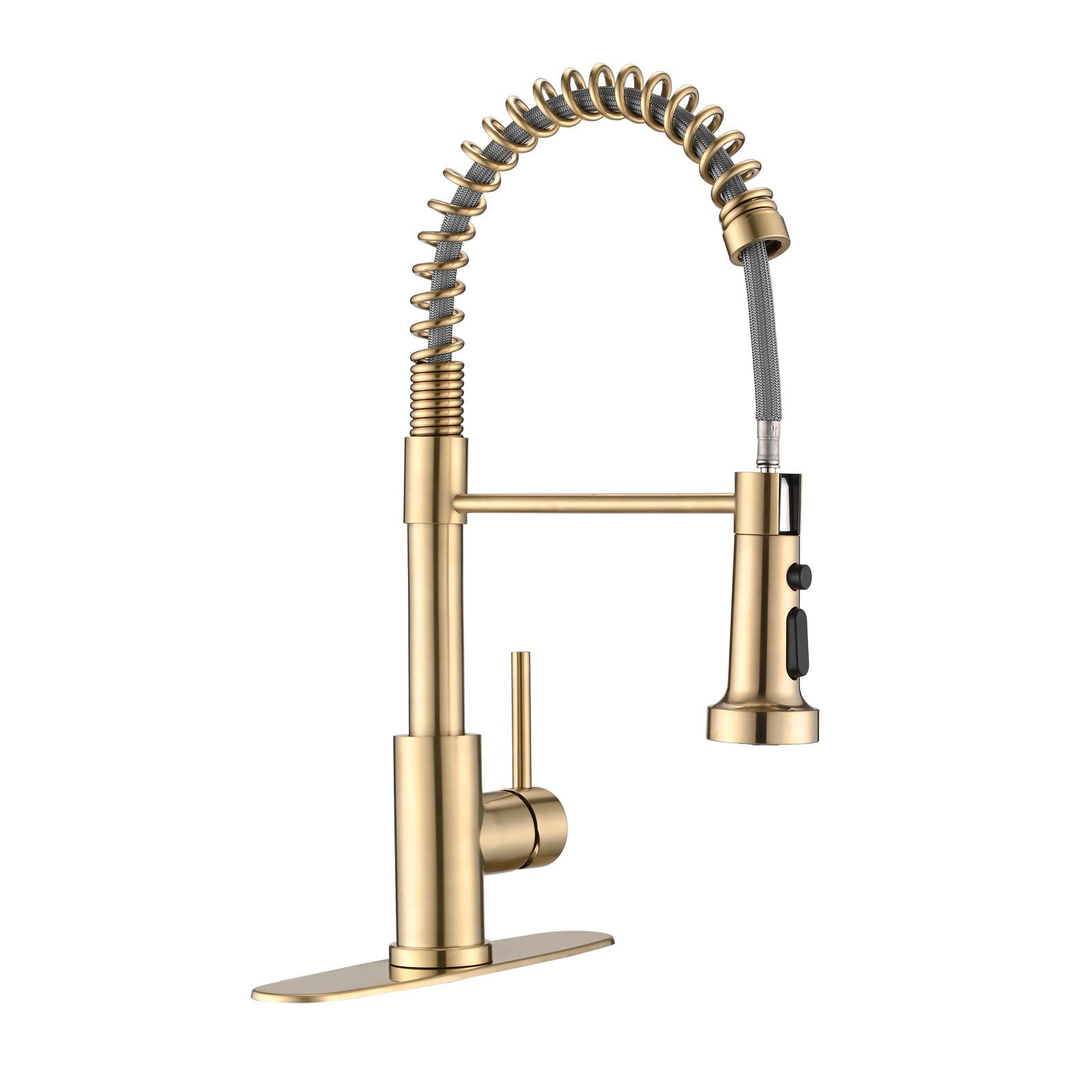 Pull Down Sprayer Spring Kitchen Sink Faucet