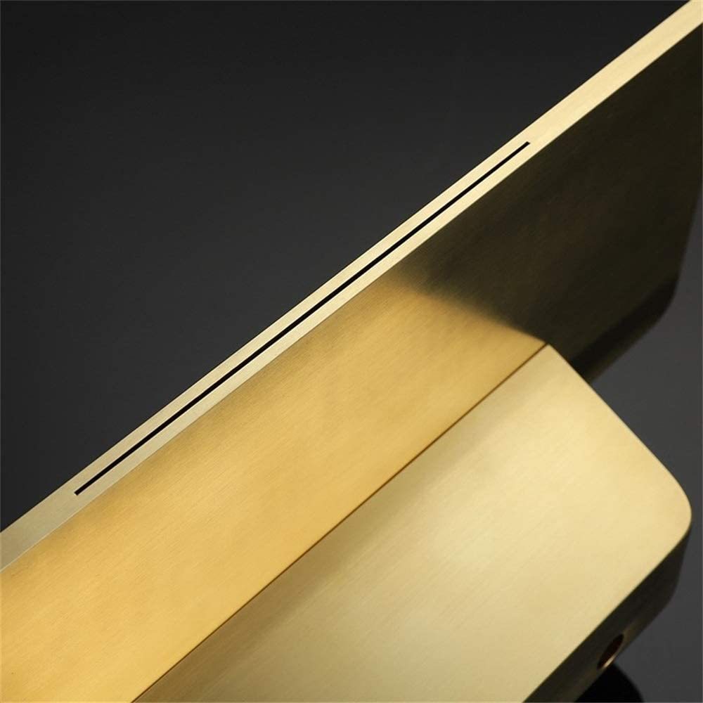 Waterfall Bathroom Sink Faucet gold-brass