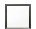 Modern Brooklyn Portrait Shape Mirror made with Wood gray-bedroom-modern-acacia-mirror