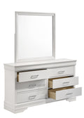 Modern Brooklyn 6 Drawer Dresser made with Wood in white-bedroom-modern-acacia-upholstered-wood