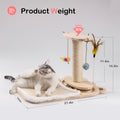 Cat Toy 1 Layer Turntable Cat Ball Toy with