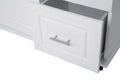 Kitchen Island & Kitchen Cart, Mobile Kitchen Island white-mdf