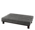 Gray Microfiber Upholstered Elegant Lounger 1pc