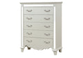 Milan Queen 5 Pc Bedroom Set in White