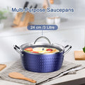 3.7 Quart Cooking Soup Pot with Lid, Small