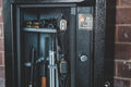 24 Gun Safe matte black-steel