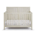 Barnside 4 in 1 Convertible Crib Washed Gray grey-solid wood