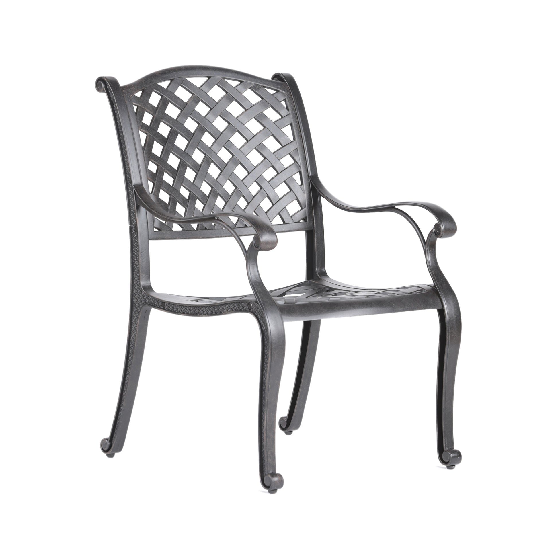 Sparta Modern Dining Arm Chair, Navy Blue antique navy blue-polyester-aluminum