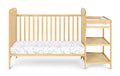 Ramsey Crib and Changer Combo Natural natural-solid wood