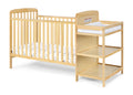 Ramsey Crib and Changer Combo Natural natural-solid wood