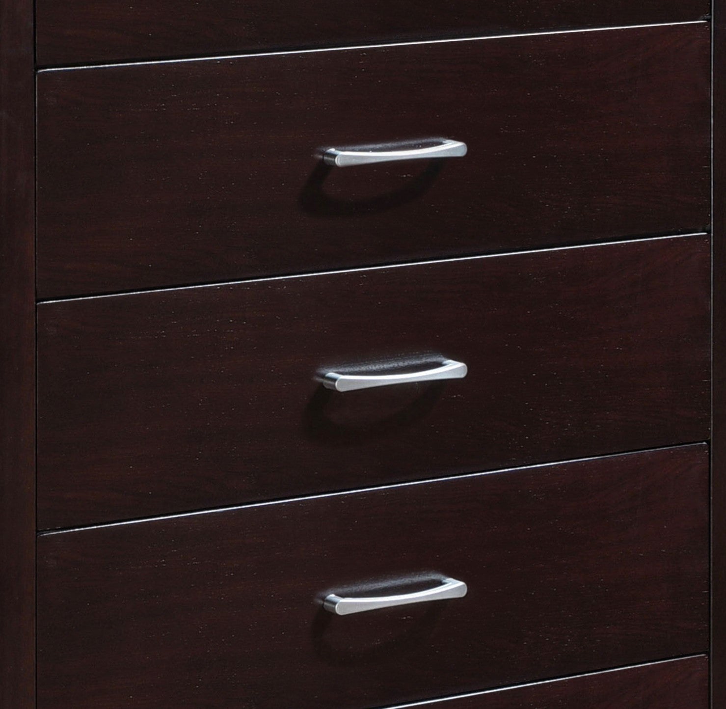 Espresso Finish Contemporary Design 1pc Chest of 5x espresso-bedroom-contemporary-wood