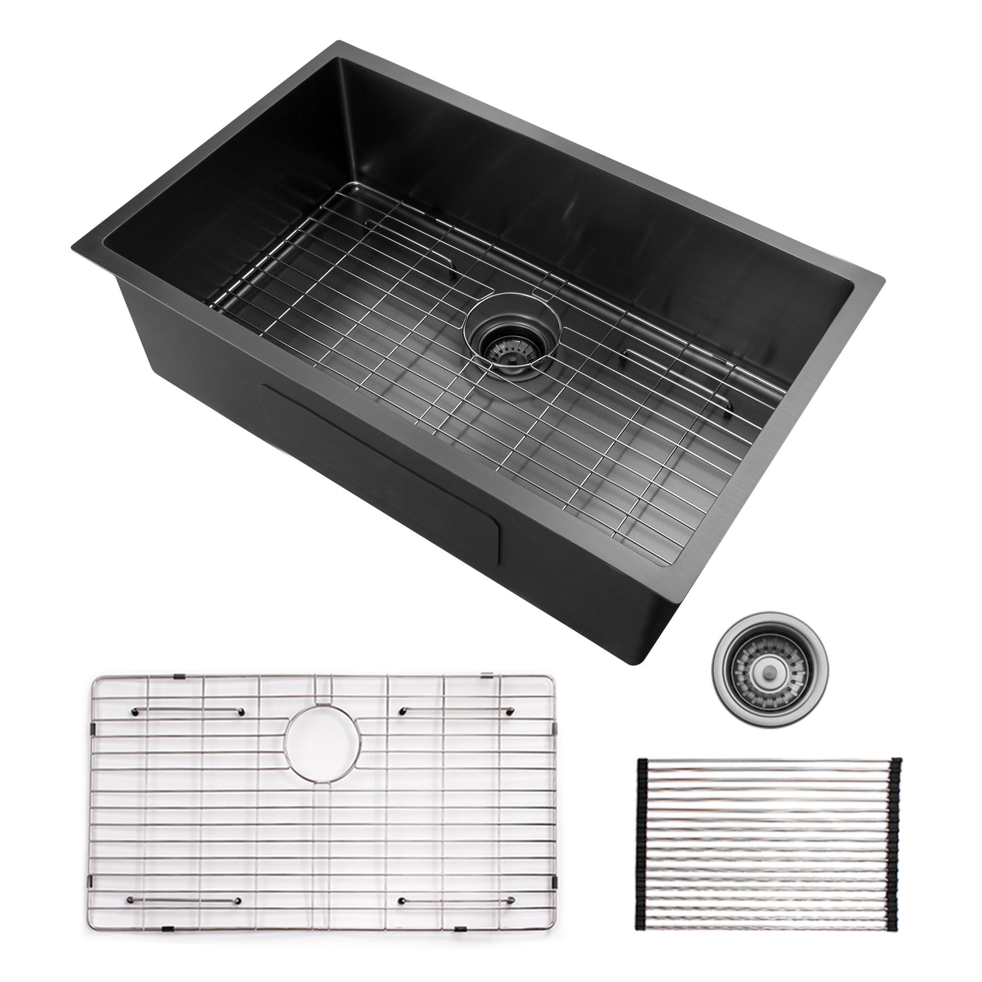 32x19 inch Undermount Kitchen Sink 16 Gauge