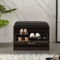 Living Room Shoe Bench With Pu Seat,Small Size