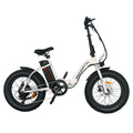 AOSTIRMOTOR G20 Folding Electric Bike Ebike Bicycle white-aluminium