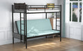 Twin Over Full Metal Bunk Bed, Multi